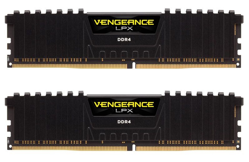 Memria RAM Corsair Vengeance LPX 16GB (2x8GB) DDR4-3200MHz CL16 Preta 1